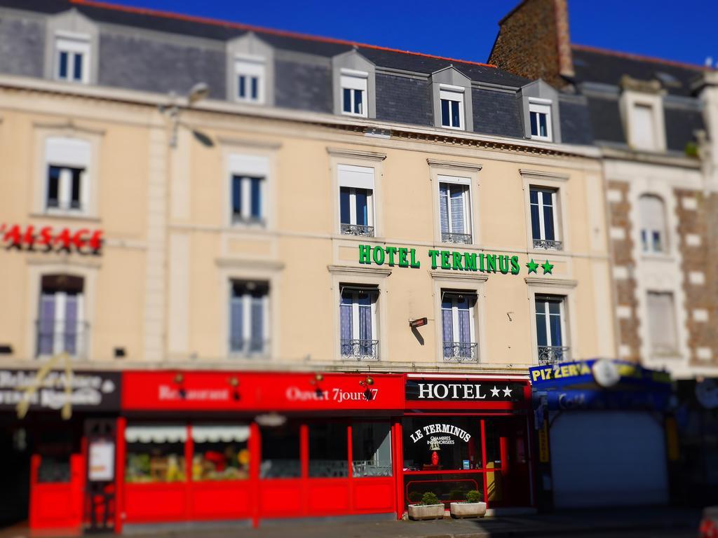 Hotel Terminus - Gare 圣马洛 外观 照片